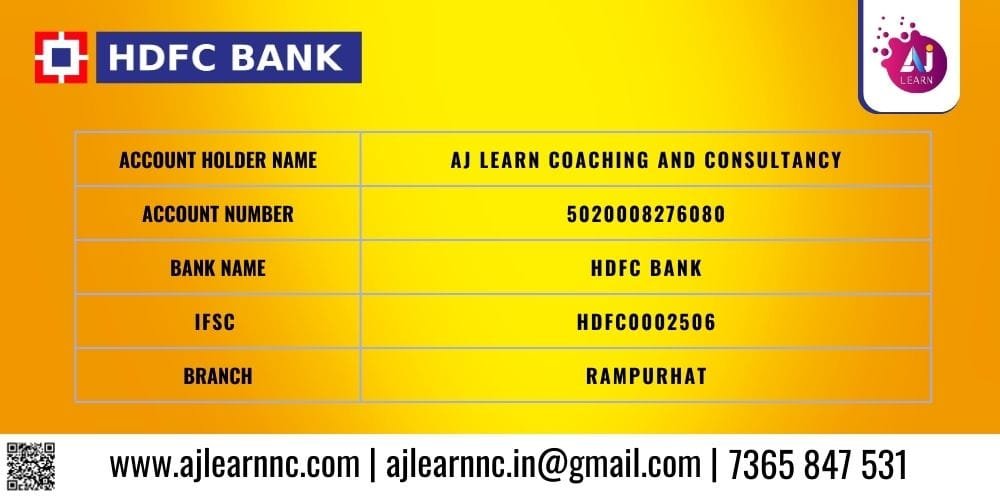 Bank Details - Account 2